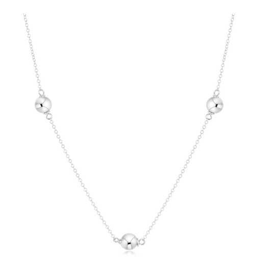 17" Choker Simplicity Chain Sterling - Classic Ste