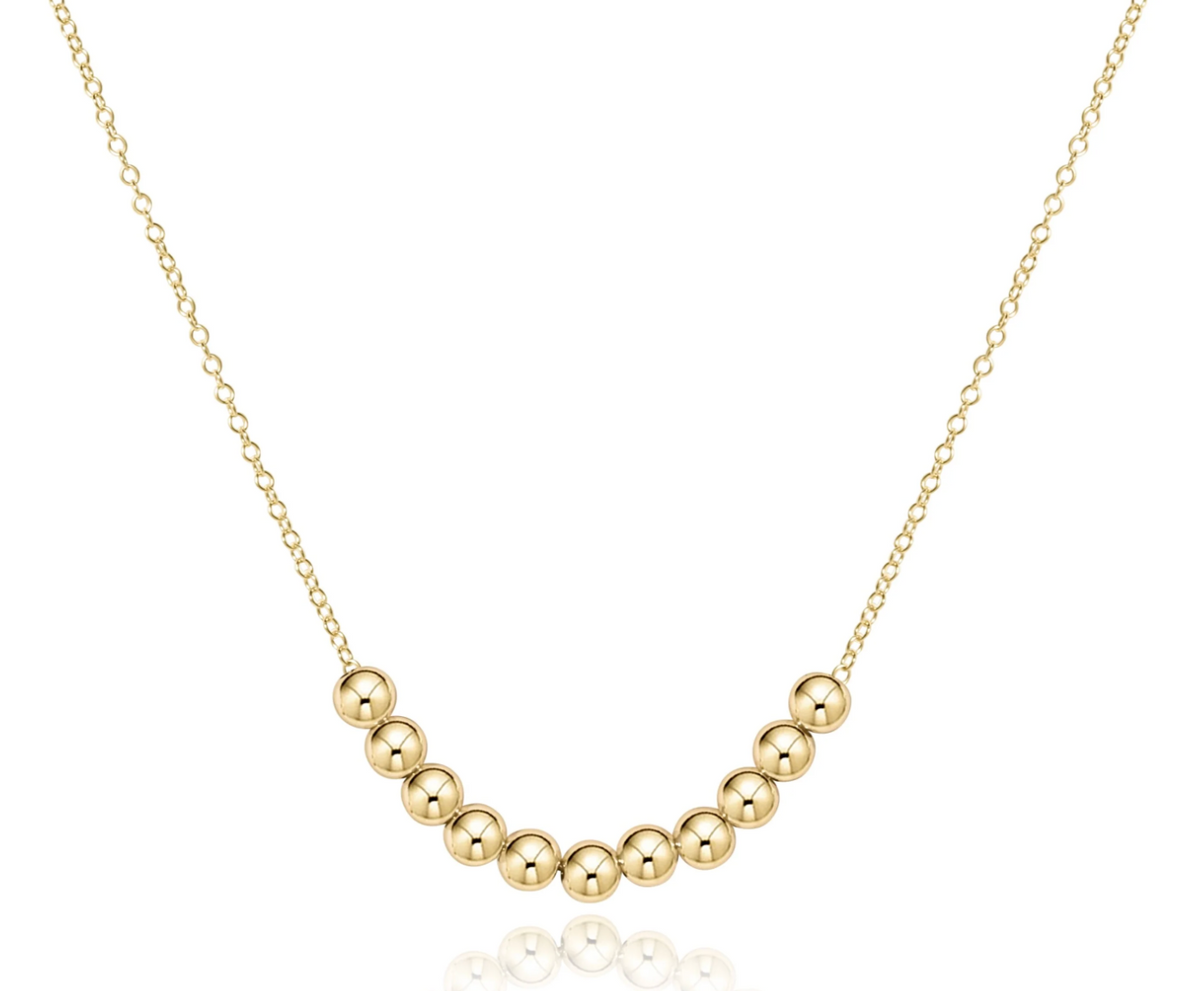 16" Necklace Gold - Beaded Bliss Gold