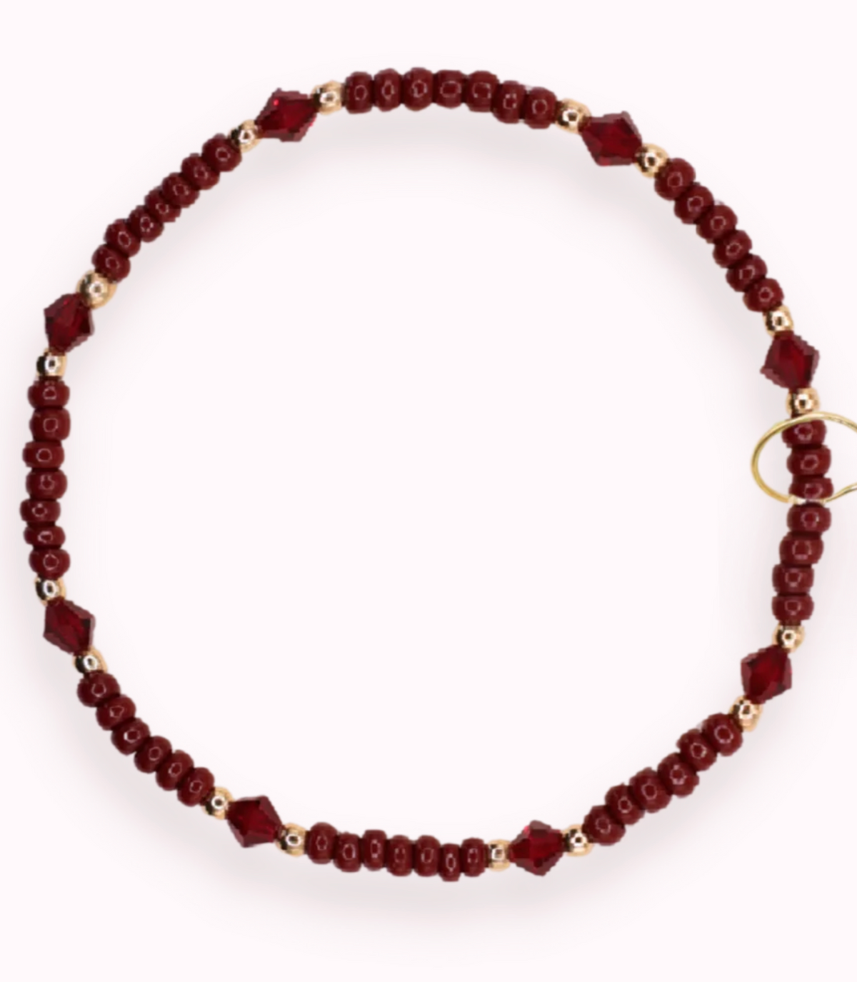 Eleanor Bracelet in Burgundy