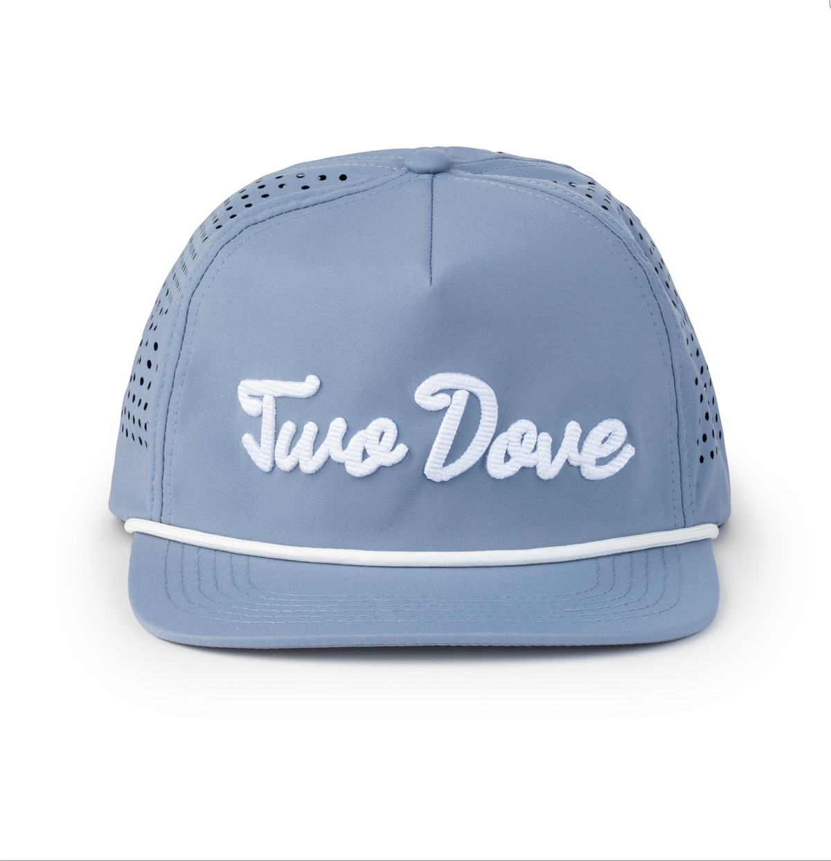 Perforated Rope Stitch - Powder Blue