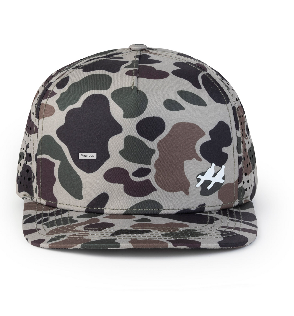 H20 Perforated Small Logo - Camo