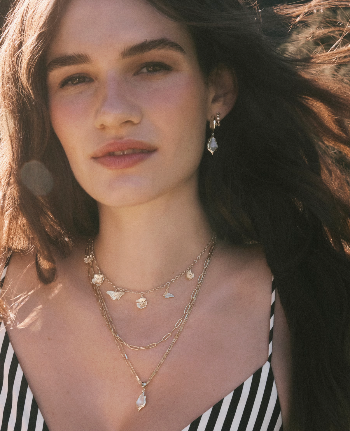 CAILEY CHARM NECKLACE GOLD
