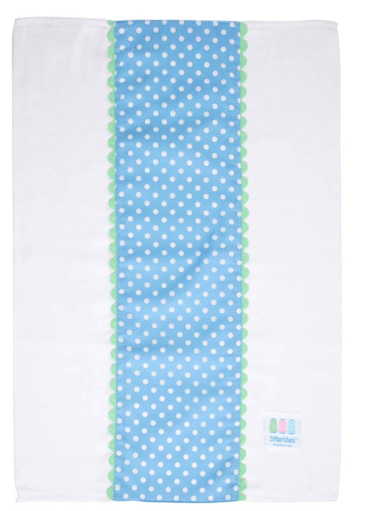 Alligator Fancy Fabric Burp, Blue