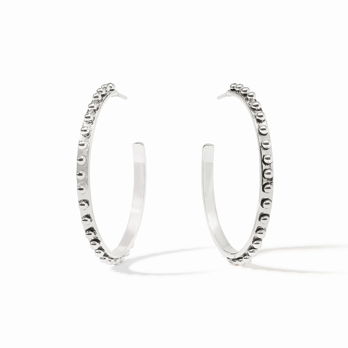 SoHo Hoop-Silver-L