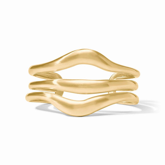 Wave Cuff Gold