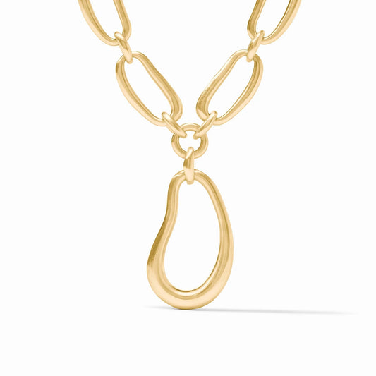 Wave Necklace Gold