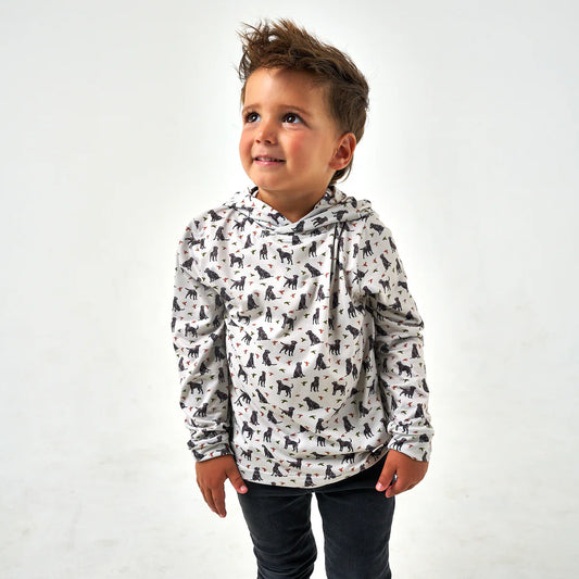 Youth - Performance Hoodie - Ducks And Dogs 2T