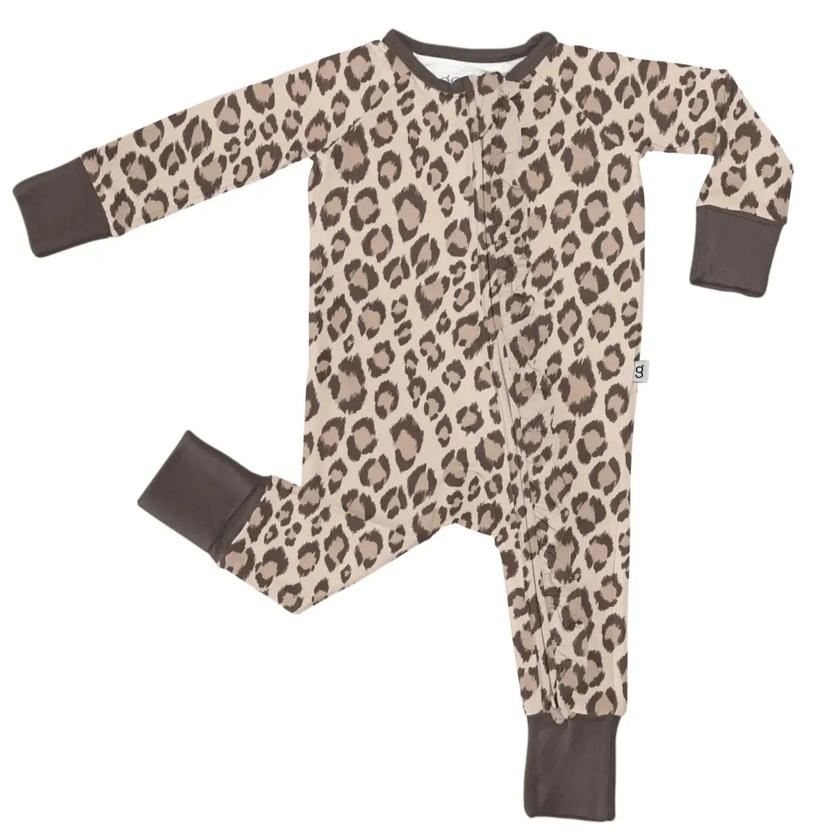 LS Zip PJ - Classic Leopard 3-6 mo