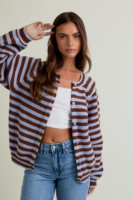RAGLAN SWEATER CARDIGAN