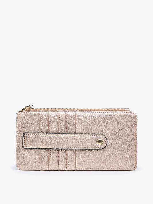 WL1889 Saige Wallet in ROSE GOLD