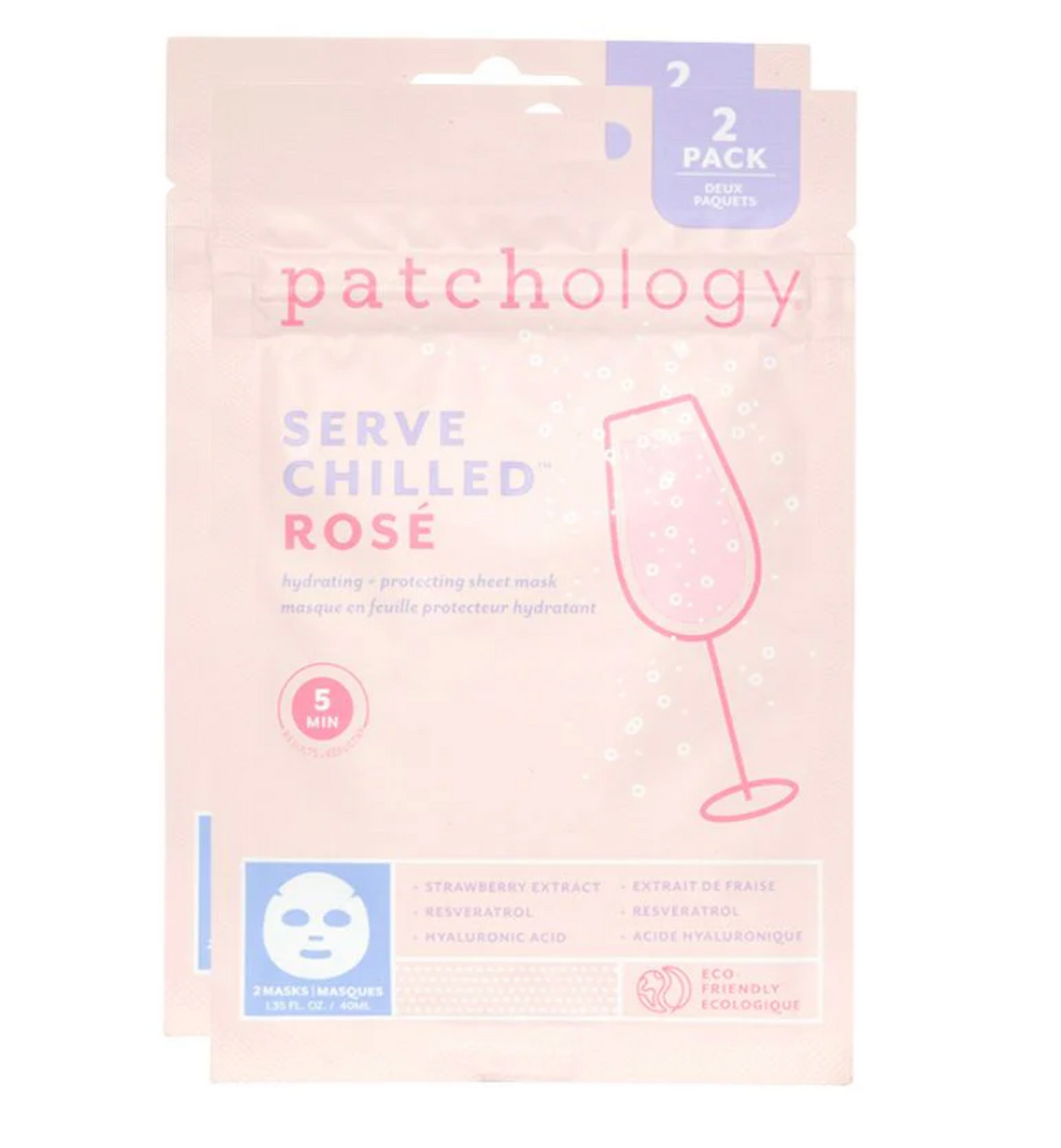 ROSE FACE MASK - 2 PACK