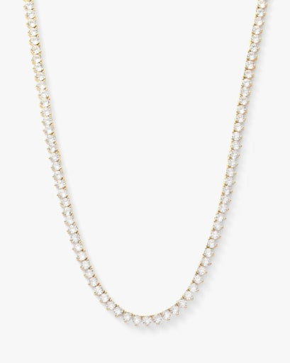 Not Your Basic Tennis Necklace 18'