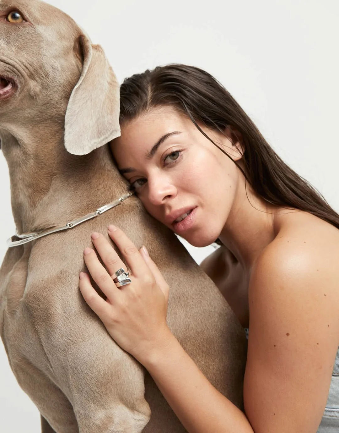 metal alloy ring plated in sterling silver 15