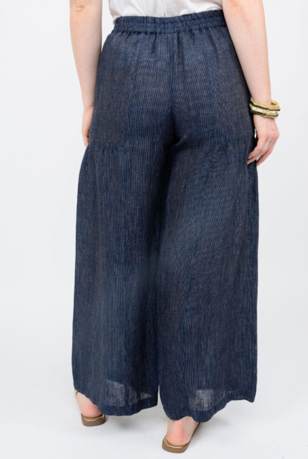 WIDE LEG STRIPED PANT