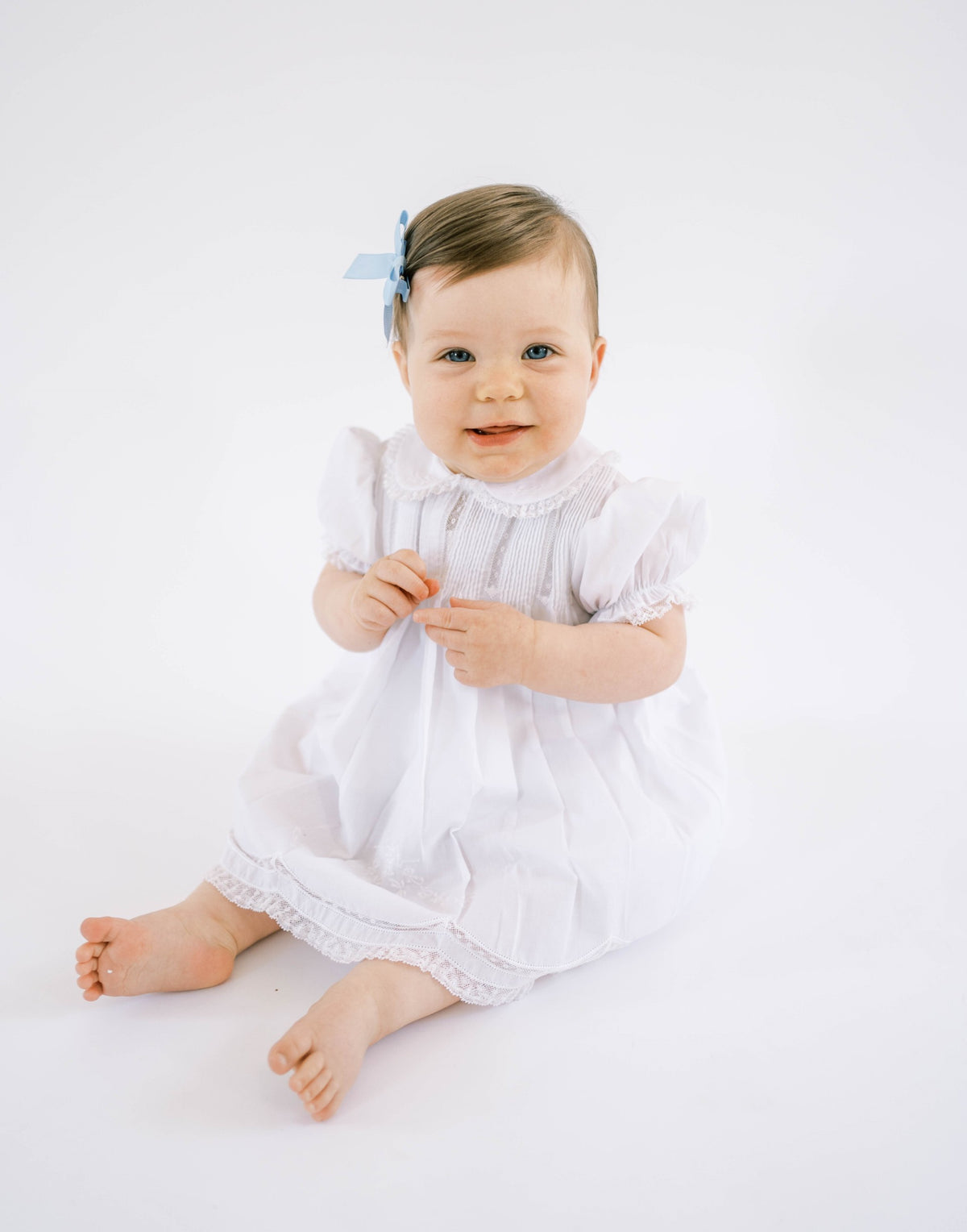 COLLARED LACE SLIP DRESS